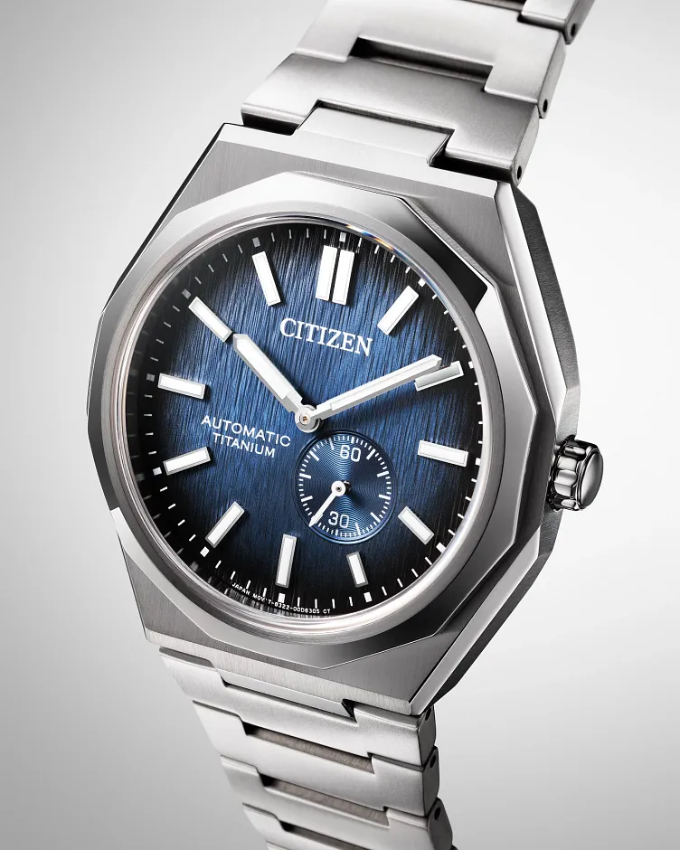 Zenshin 60 Mechanical Blue Dial Super Titanium Bracelet NK5020-58M Zenshin 60 Mechanical Blue Dial Super Titanium Bracelet NK5020-58M